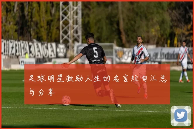 足球明星激励人生的名言短句汇总与分享